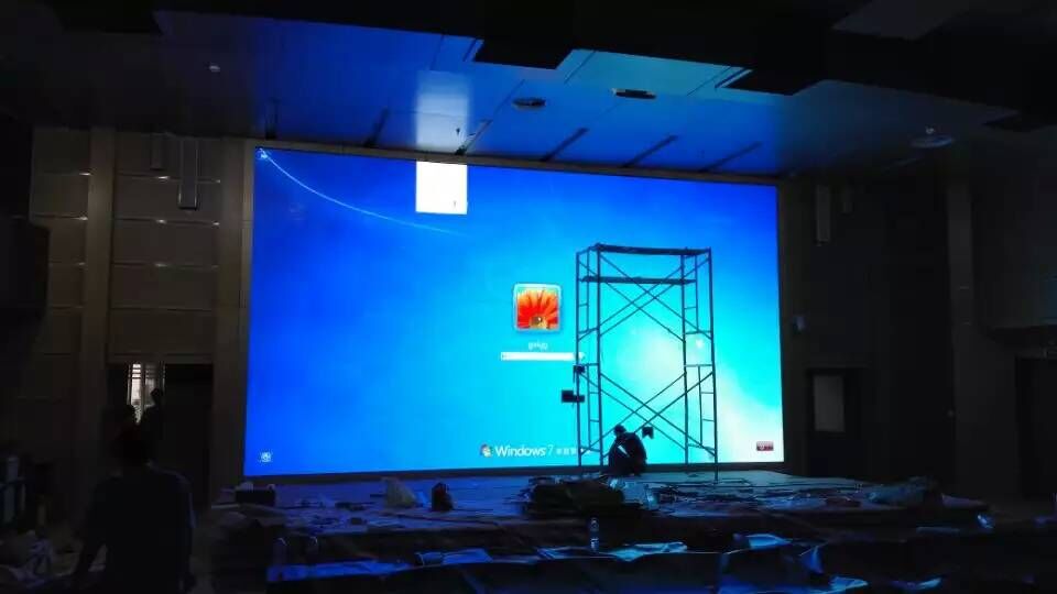 2015年10月新装产品案例：广西科技馆P3高刷高清4K LED显示屏